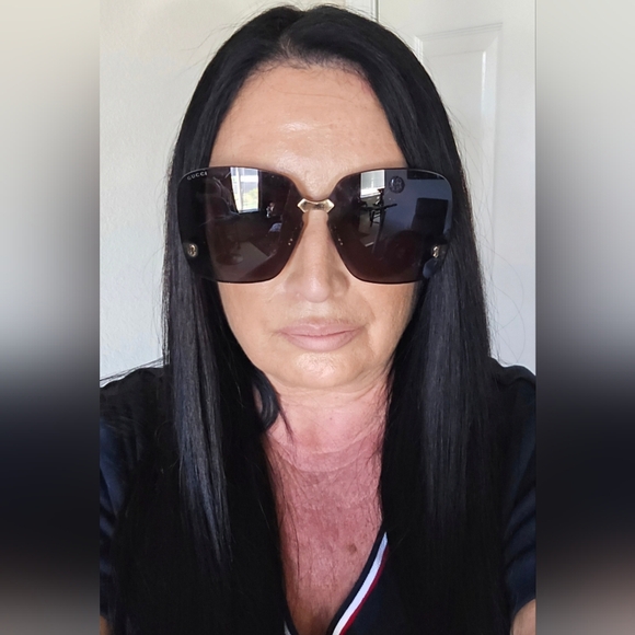 Gucci Oversized GG0352s 001 Sunglasses RARE! - Picture 2 of 15